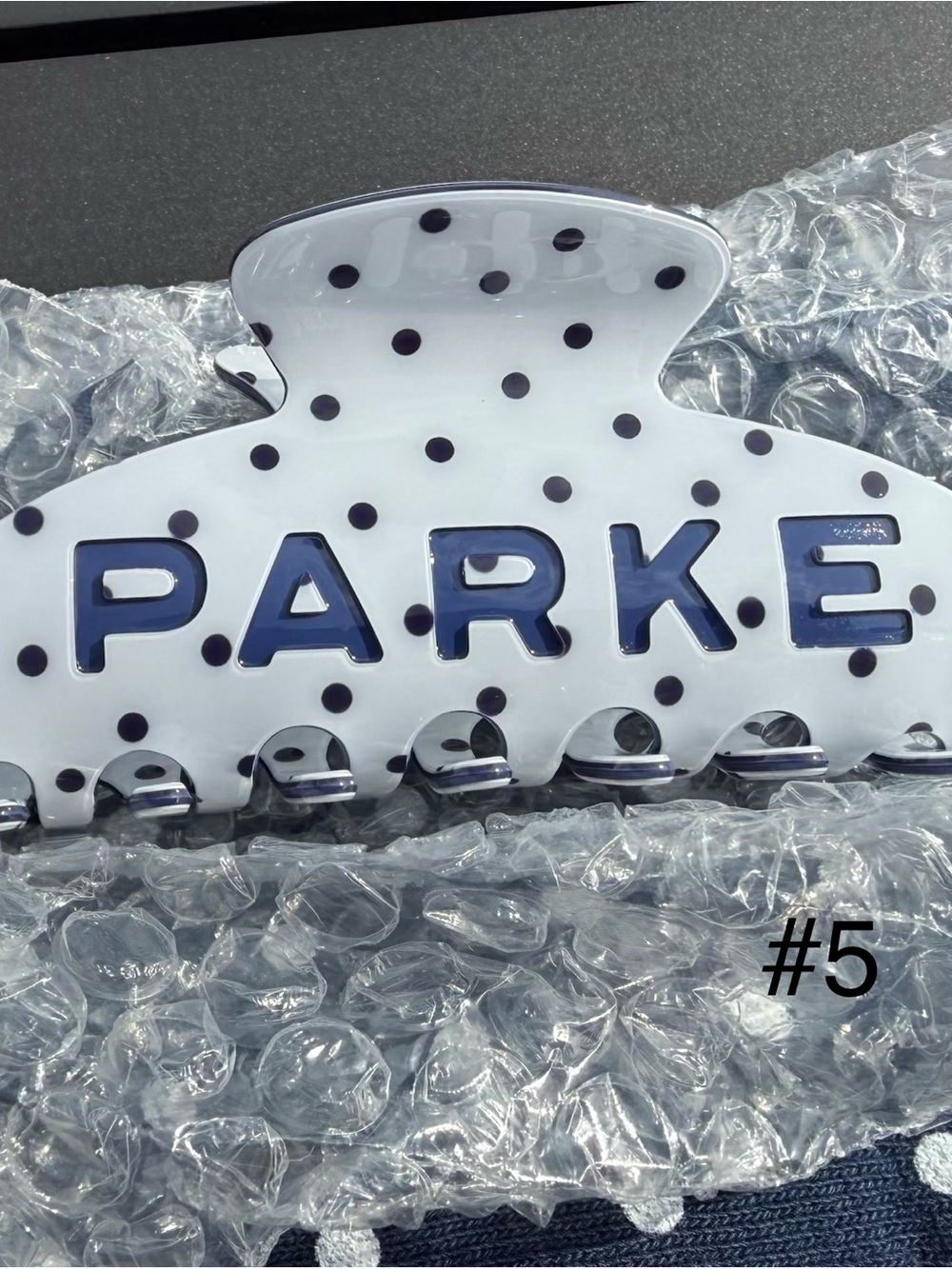 Parke claw clip - New